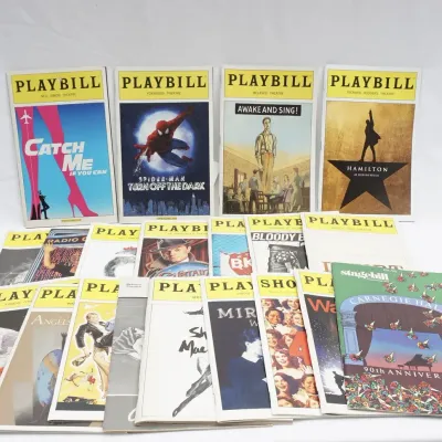 20 Playbills Incl. HAMILTON, Radio City Bette Midler, Carnegie Hall 90th