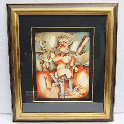 Alexandra Nechita "Voiceless Forest" 2005, Hand Painted Lithograph, 2 of 6