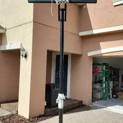 Lifetime Portable Basketball Hoop System, 12 Ft, Adjustable Height