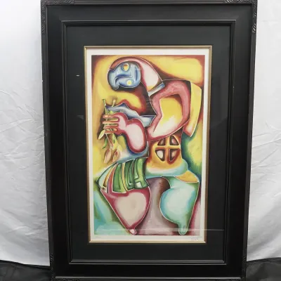 Alexandra Nechita "True Blue" (2008) Signed Color Lithograph, 184/195
