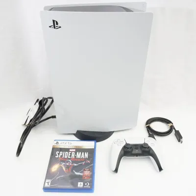 PlayStation 5 825 GB Console CFI1115A With Controller And Spider-Man