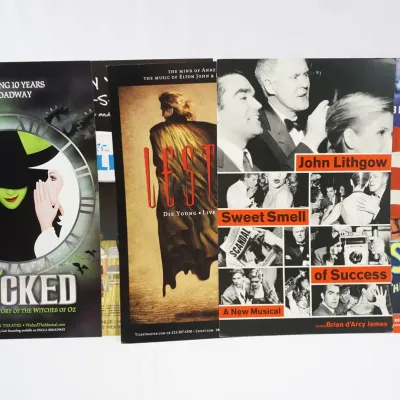 10 Broadway Posters - Wicked, Lestat, La Bete, Seussical, Proof