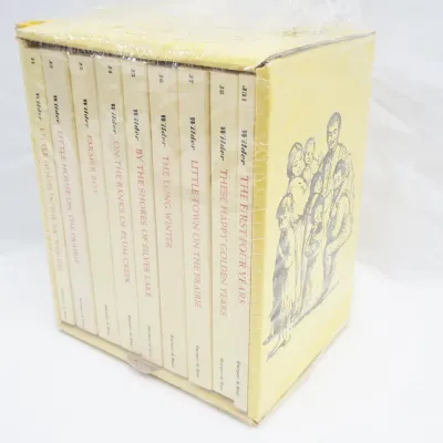 Laura Ingalls Wilder "The Little House Books" Vintage 9-Volume Boxed Set