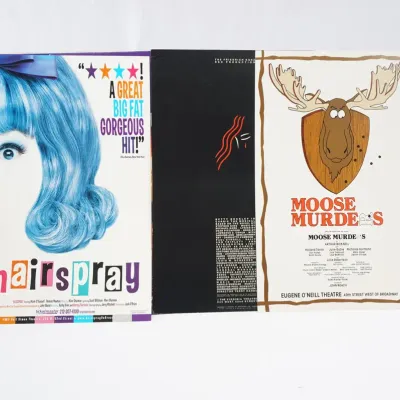10 Broadway Theatre Posters And Window Cards - Hairspray, Taboo, More