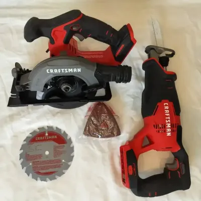 2 Craftsman Power Tools No Battery No Power Cord