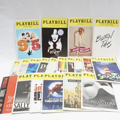 20 Playbills - Ziegfeld Theatre, Morosco, Judy Garland At The Palace