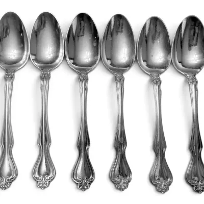 Westmorland Sterling Silver 5.5” Spoons, George & Martha Washington Pattern (177g Total) #2