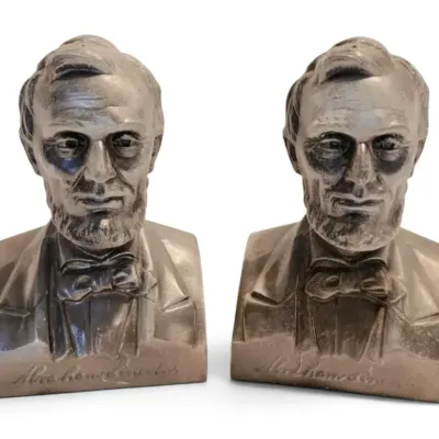 Abraham Lincoln Bookends