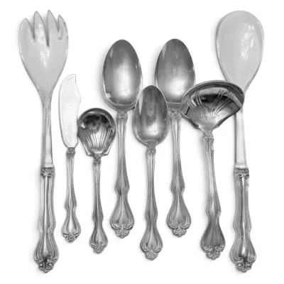 Westmorland Sterling Silver Utensils, George & Martha Washington Pattern (476g Total)