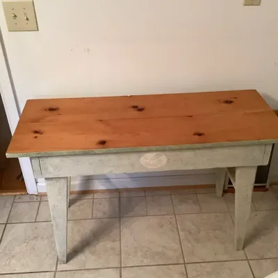Pine Top Bench