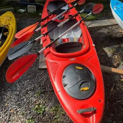 Red Pelican Premium Ram-X 2 Seater Kayak With 4 Paddles