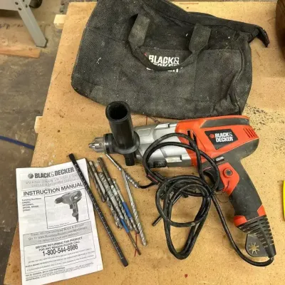 Black & Decker Half Inch Percussion Hammer Drills