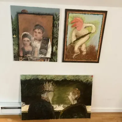 “People” Original Paintings