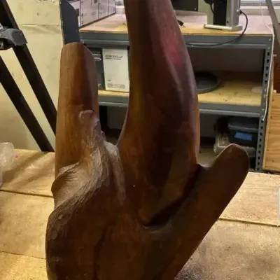 Carved Wood Art