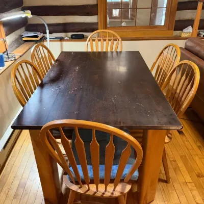 Dining Room Table With Six Chairs