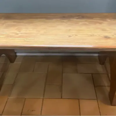 Handcrafted Oak Bench
