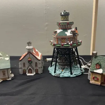Lemax Ceramic Village Buildings (4)