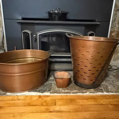 Copper Fireplace Wood Storage (3)