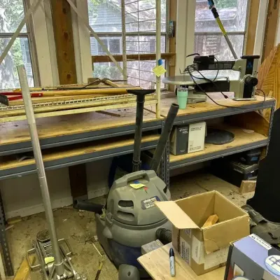 Pair Of Heavy Duty Shelves