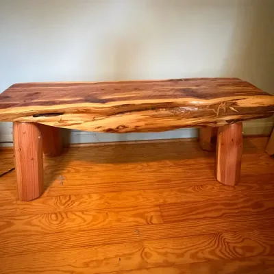Wood Bench