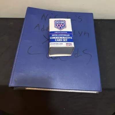 Basketball And Football Card Collection
