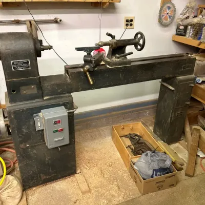 JG Blount Vintage Lathe 