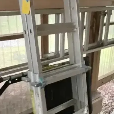 Werner Aluminum Straight Ladder 