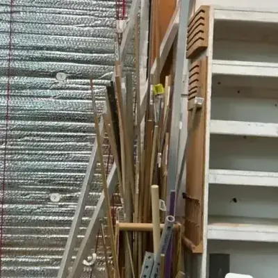 Mystery Collection Of Metal And Wood, Dowels And More