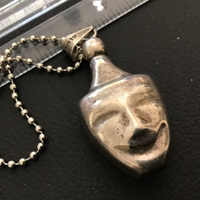 Sale Photo Thumbnail #196: See attached. Chain is not Silver Just Pendant