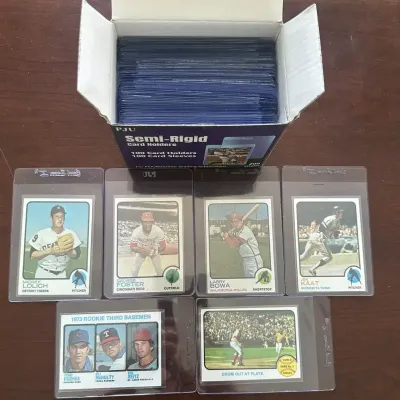 Over 70 1973 Topps Baseball Cards. George Foster, Mickey Lolich, and More