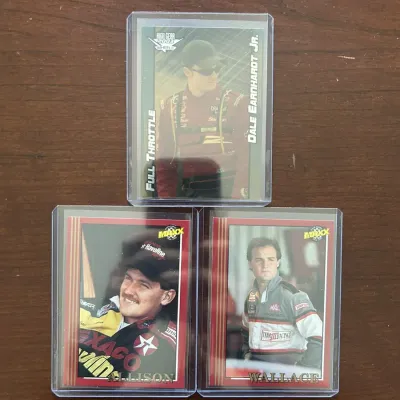 Vintage Racing Cards - Dale Earnhardt & More