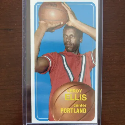 1970 Topps Basketball Card. Leroy Ellis - Portland. Card #35