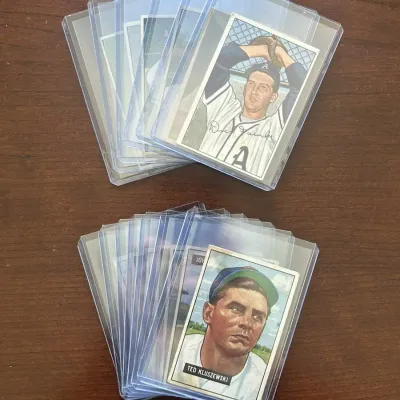 1951 & 1952 Bowman Baseball Cards