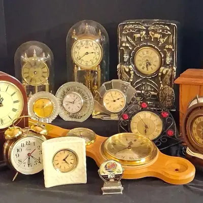 Table & Mantel Clocks Featuring Seth Thomas & More