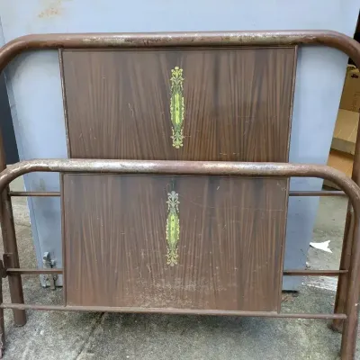 Metal Tubular Headboard & Footboard