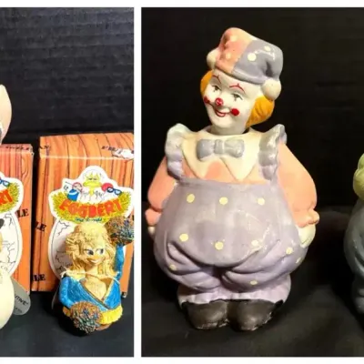 Eggbert Figurines & Porcelain Clowns