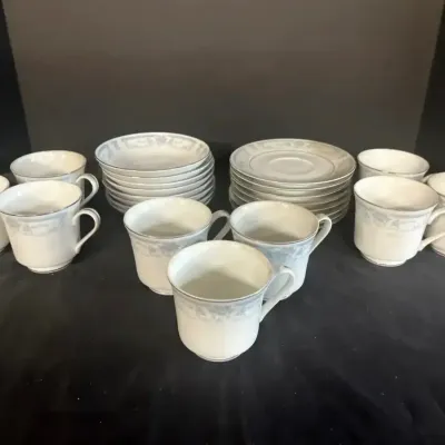 Sheffield Blue Whisper Porcelain Fine China
