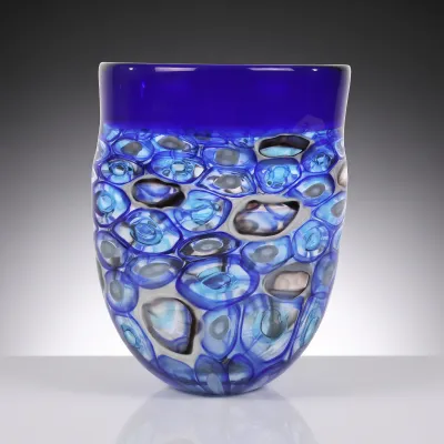 Sale Photo Thumbnail #89: Chris McCarthy Large Art Glass Vase