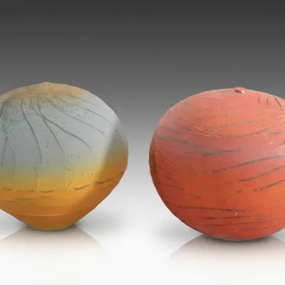 Sale Photo Thumbnail #29: Nicholas Bernard Studio Art Pottery