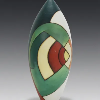 Sale Photo Thumbnail #44: Terry Habeger Modernist studio art pottery sculpture