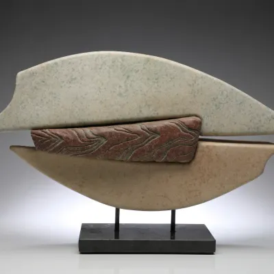 Sale Photo Thumbnail #2: Pat & Ken Larson Monumental Pottery sculpture