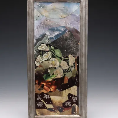Sale Photo Thumbnail #65: Jennifer Field Contemporary Metal Collage
