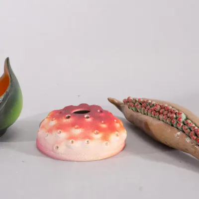 Sale Photo Thumbnail #190: Andy Rogers biomorphic art pottery sculptures