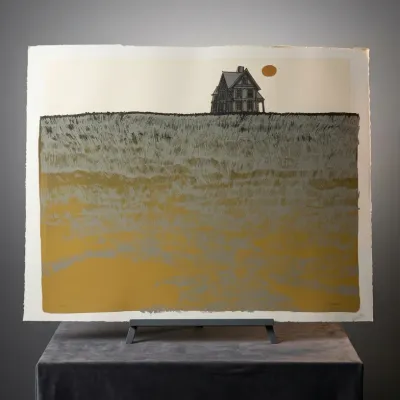 Sale Photo Thumbnail #201: L. McMillan Serigraph