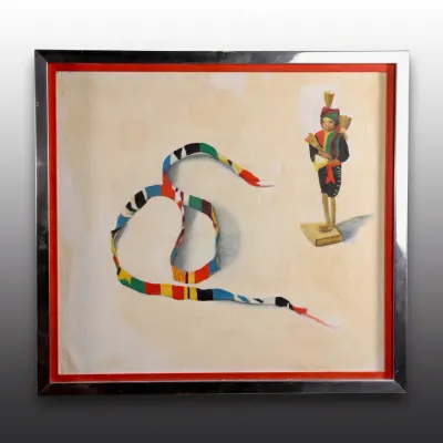 Sale Photo Thumbnail #42: Mid-Century Modern Painting