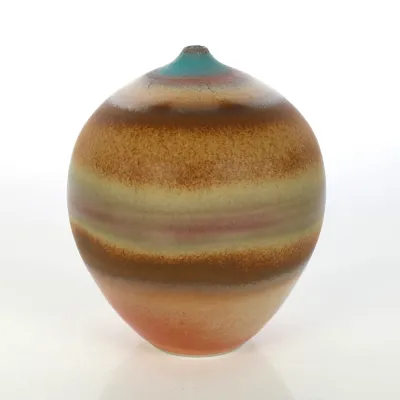 Sale Photo Thumbnail #160: Nicholas Bernard Studio Art Pottery