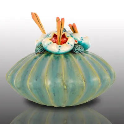 Sale Photo Thumbnail #88: Beth Garcia Studio Art Pottery Biomorphic sculpture