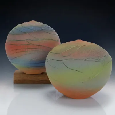 Sale Photo Thumbnail #52: Nicholas Bernard Studio Art Pottery