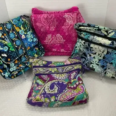 Vera Bradley Colorful Quilted Handbag Collection