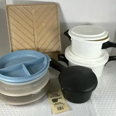 Microwave Magic: Versatile Kitchen Prep & Serving Collection